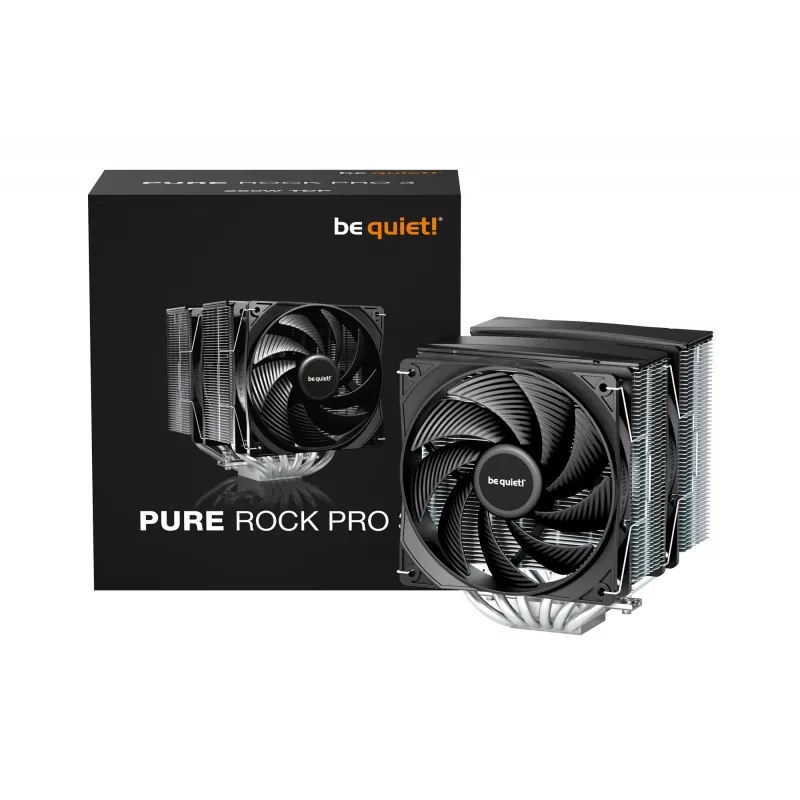 be quiet! Pure Rock Pro 3 Processor Air cooler 12 cm Silver 1 pc(s)