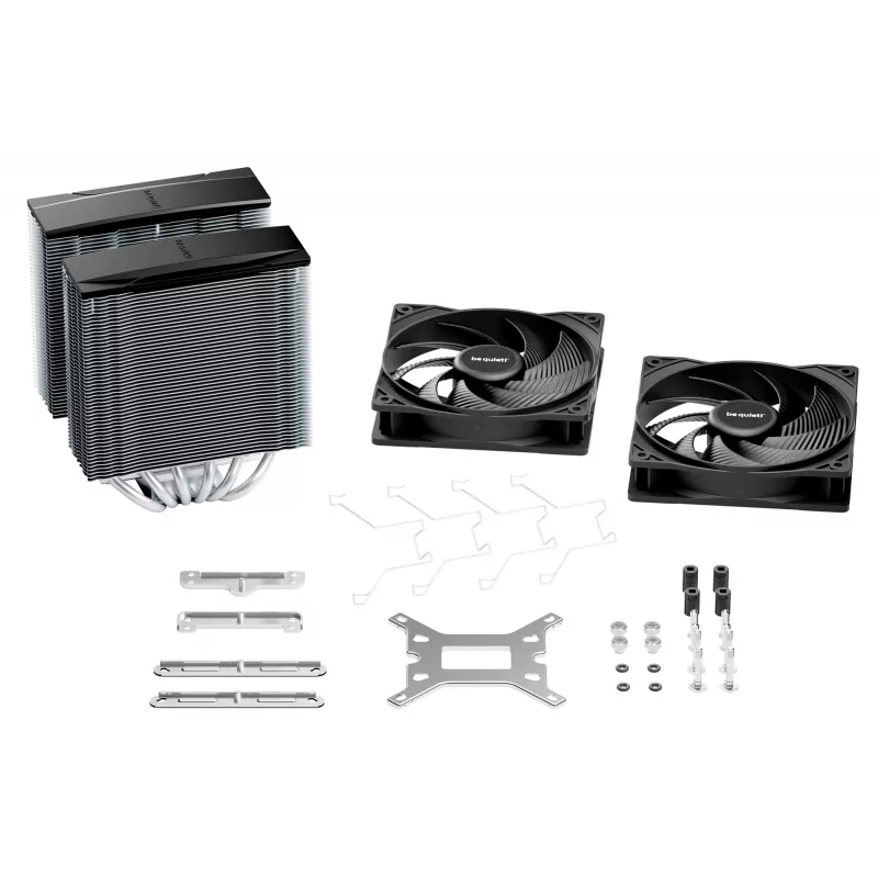 be quiet! Pure Rock Pro 3 Processor Air cooler 12 cm Silver 1 pc(s)