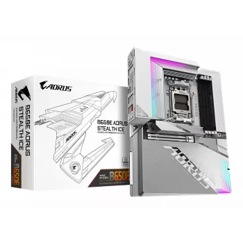 Motherboard GIGABYTE B650E AORUS STEALTH ICE, AMD B650E, Socket AM5, ATX