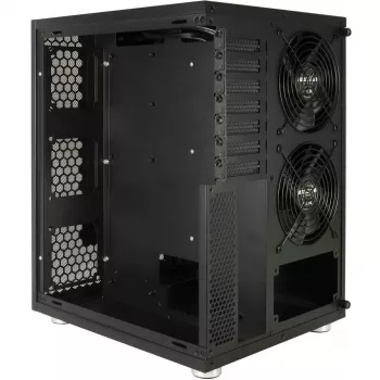 HDD enclosure Inter-Tech NAS-8 2.5/3.5 inch Black