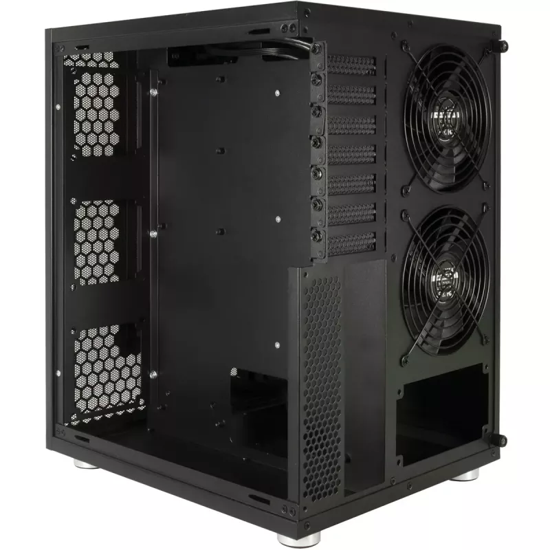 HDD enclosure Inter-Tech NAS-8 2.5/3.5 inch Black