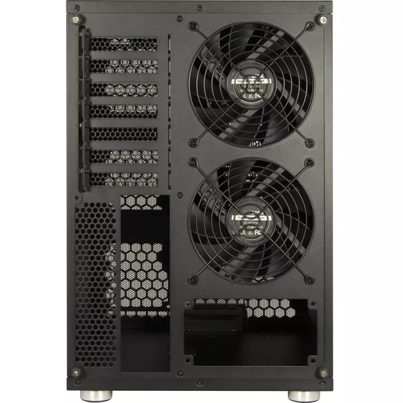 HDD enclosure Inter-Tech NAS-8 2.5/3.5 inch Black