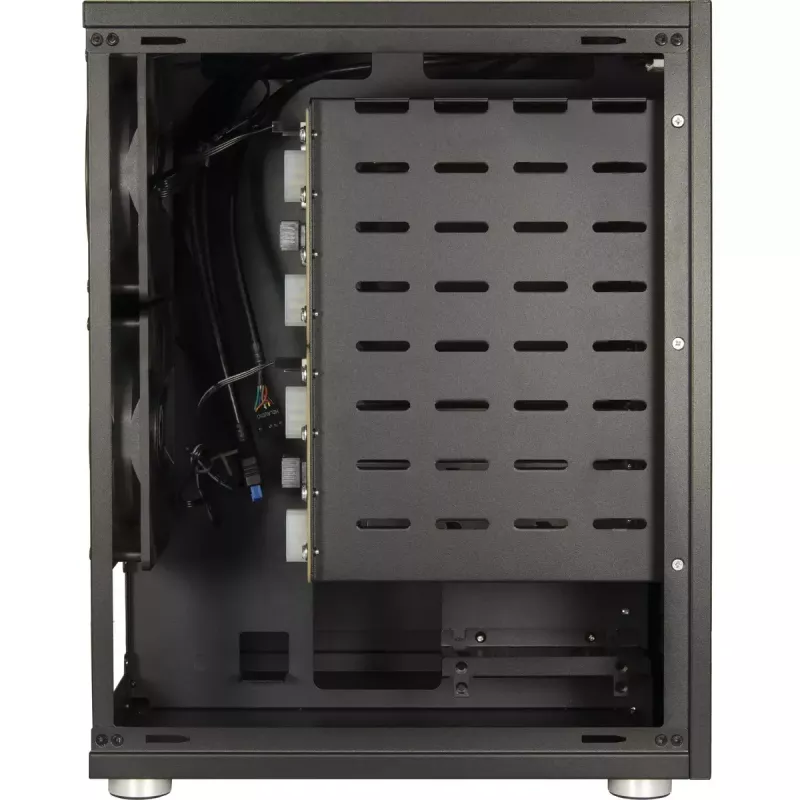 HDD enclosure Inter-Tech NAS-8 2.5/3.5 inch Black