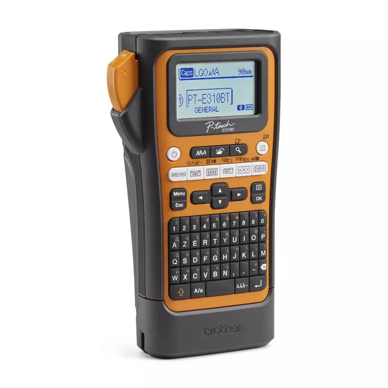Brother PT-E310BTVP label printer Thermal transfer 180 x 180 DPI 20 mm/sec Wired & Wireless HSE/TZe Bluetooth QWERTY