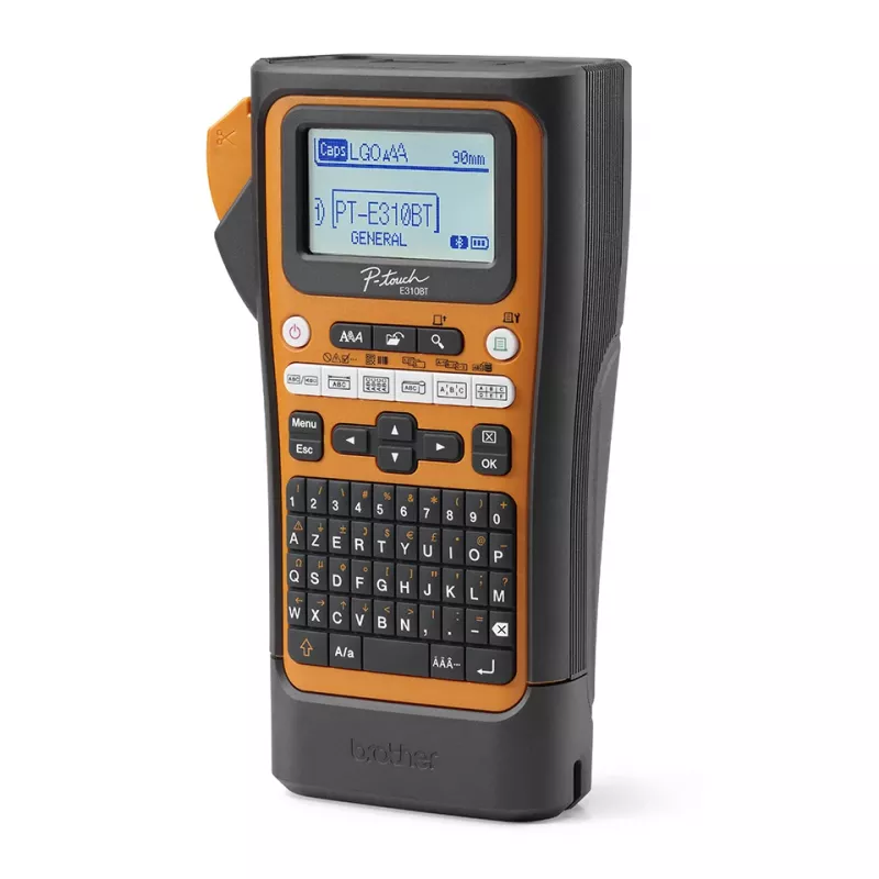 Brother PT-E310BTVP label printer Thermal transfer 180 x 180 DPI 20 mm/sec Wired & Wireless HSE/TZe Bluetooth QWERTY