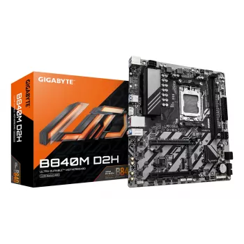 Motherboard GIGABYTE B840M D2H, AMD Ryzen 9000, Socket AM5, Micro ATX