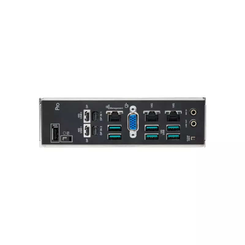 Motherboard ASUS PRO WS WRX90E-SAGE SE, AMD WRX90 chipset, Socket sTR5, EEB, 8x DDR5 DIMM, 7x PCIe x16 GEN5, 4x M.2, 2x USB4 GEN3X2