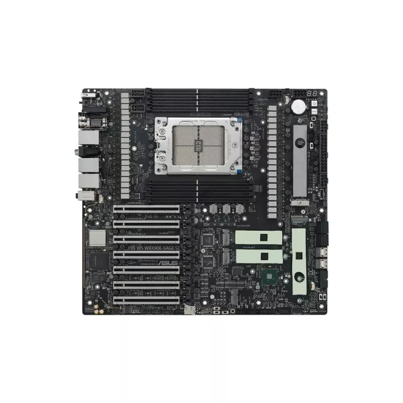 Motherboard ASUS PRO WS WRX90E-SAGE SE, AMD WRX90 chipset, Socket sTR5, EEB, 8x DDR5 DIMM, 7x PCIe x16 GEN5, 4x M.2, 2x USB4 GEN3X2