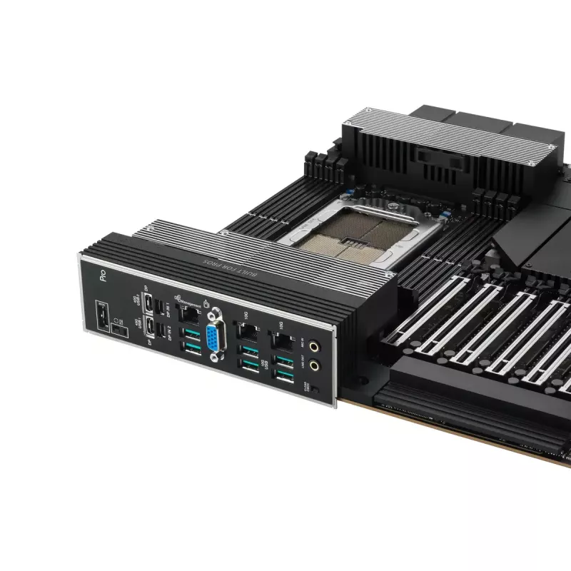 Motherboard ASUS PRO WS WRX90E-SAGE SE, AMD WRX90 chipset, Socket sTR5, EEB, 8x DDR5 DIMM, 7x PCIe x16 GEN5, 4x M.2, 2x USB4 GEN3X2