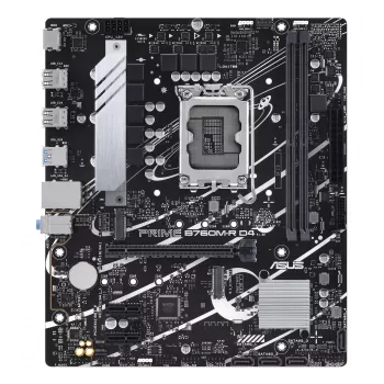 Motherboard ASUS PRIME B760M-R D4 Intel B760 LGA 1700 micro ATX