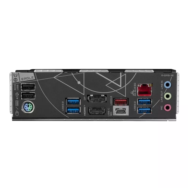 GIGABYTE Z790 EAGLE Motherboard - Supports 14th Gen. Intel Core CPUs, 12+1+1 phases VRM, up to 7600MHz DDR5 (OC), 3xPCIe 4.0 M.2, 2,5GbE LAN, USB 3.2 Gen 2
