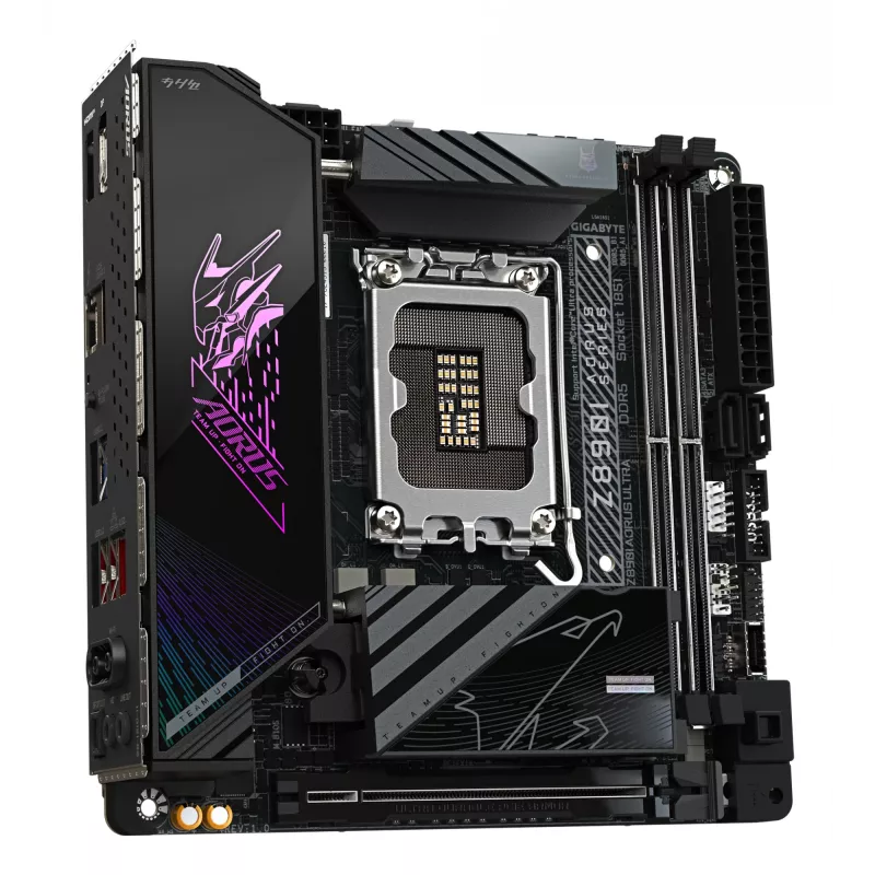 Motherboard GIGABYTE Z890I AORUS ULTRA, Intel Chipset, LGA 1851, mini ITX