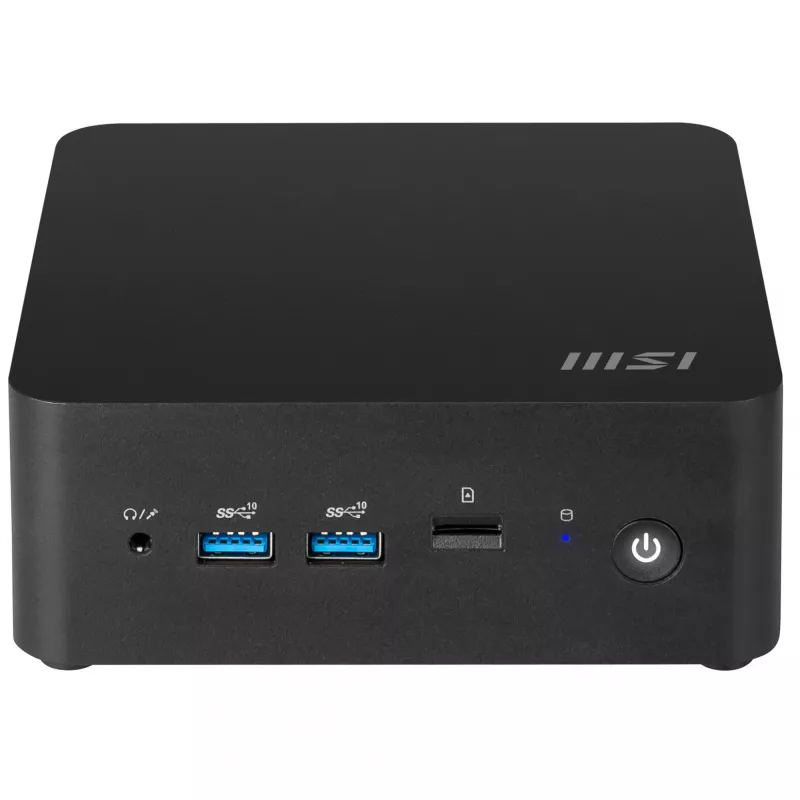 MSI Cubi NUC 1MG-024XDE Intel Core 3 100U 8 GB DDR5-SDRAM 256 GB SSD Mini PC Black