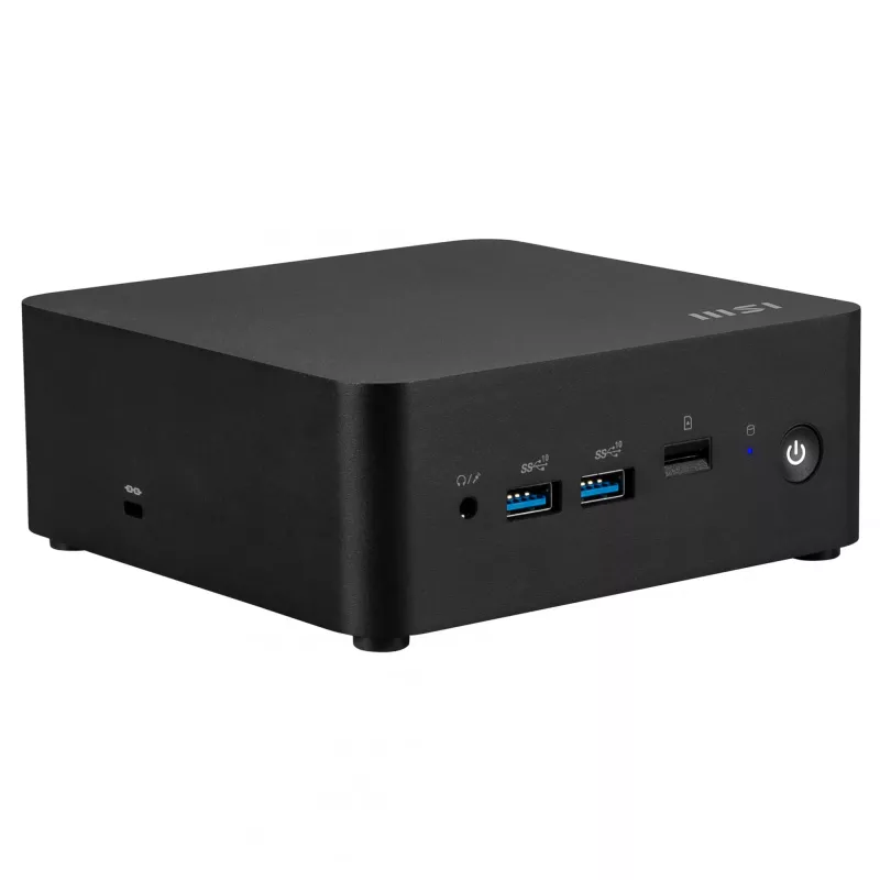 MSI Cubi NUC 1MG-024XDE Intel Core 3 100U 8 GB DDR5-SDRAM 256 GB SSD Mini PC Black