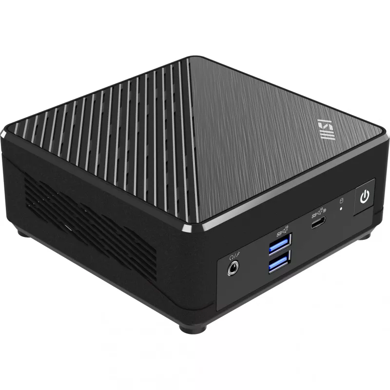 MSI Cubi N ADL S-217DE PC/workstation Intel® N N200 8 GB DDR4-SDRAM 256 GB SSD Windows 11 Pro Mini PC Black