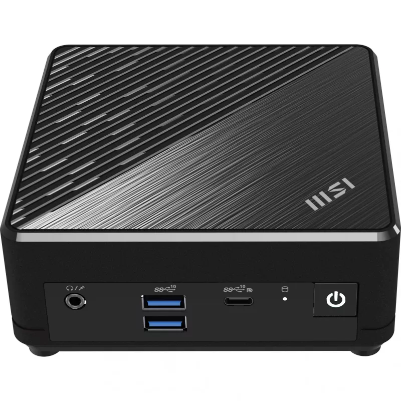 MSI Cubi N ADL S-217DE PC/workstation Intel® N N200 8 GB DDR4-SDRAM 256 GB SSD Windows 11 Pro Mini PC Black