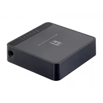 LevelOne 5-Port Gigabit Switch, Gigabit Ethernet (10/100/1000), Full duplex