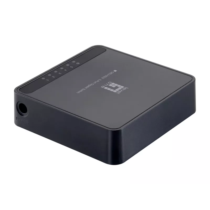 LevelOne 5-Port Gigabit Switch, Gigabit Ethernet (10/100/1000), Full duplex