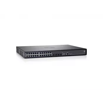 LevelOne 26-Port Stackable L3 Managed Gigabit Ethernet Switch, 4 Ports SFP/RJ45 Combo, 2 Module Slots 10-Gigabit