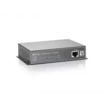 Unmanaged Switch LevelOne 5-Port Gigabit PoE Switch