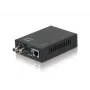 LevelOne RJ45 to ST Fast Ethernet Media Converter, Multi-Mode Fiber, 2km