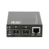 LevelOne RJ45 to SFP Gigabit Media Converter Switch, 2 x SFP, 1 x RJ45