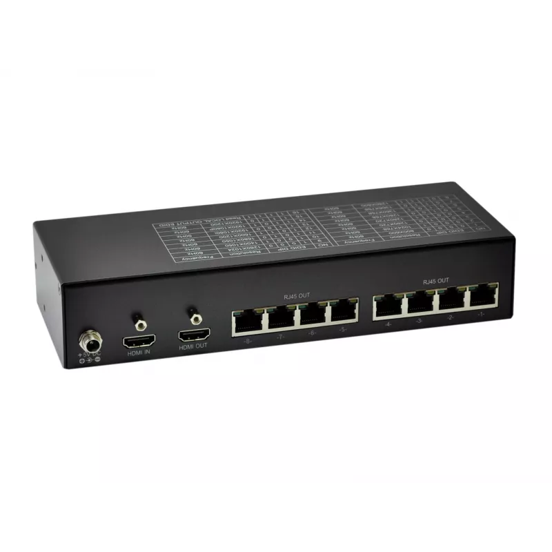 LevelOne HDMI over Cat.5 Transmitter, 300m, 8 Channel Outputs