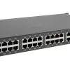 LevelOne 34-Port Fast Ethernet PoE Switch, 802.3at/af PoE, 32 PoE Outputs, 2 x Gigabit RJ45, 250W
