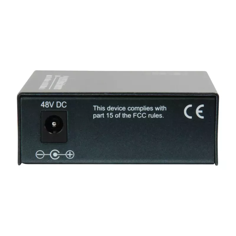 LevelOne RJ45 to SFP Gigabit Media Converter, PoE PSE
