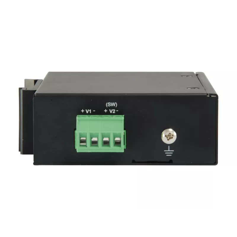 LevelOne RJ45 to SFP Gigabit Industrial Media Converter, 1 PoE Output