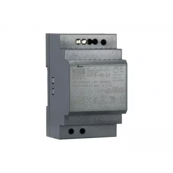 LevelOne 24V DC Industrial Power Supply, 60W, DIN-Rail