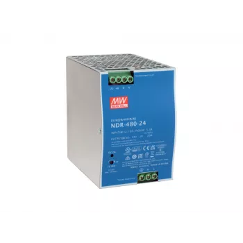 LevelOne 24V DC Industrial Power Supply POW-2462 480W DIN-Rail -20 to +70 ℃