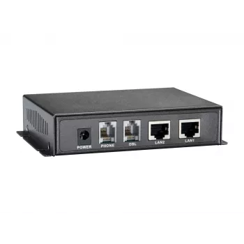 LevelOne VDS-1201 network media converter 100 Mbit/s Black