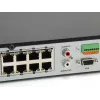 LevelOne GEMINI 8-Channel PoE Network Video Recorder, 8 PoE Outputs, H.265