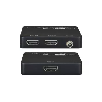 LevelOne HVE-9006 AV extender AV transmitter & receiver Black