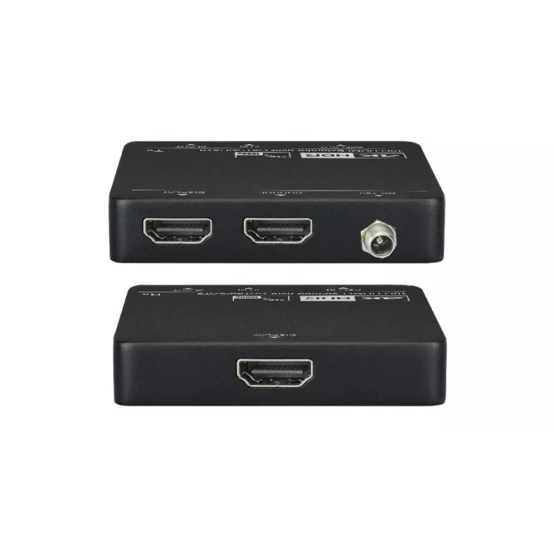 LevelOne HVE-9006 AV extender AV transmitter & receiver Black