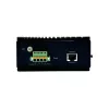 LevelOne 10-Port L2 Plus Managed Gigabit Industrial Switch, 8x 1GbE RJ45, 2x 1/2.5GbE SFP, DIN-Rail, -40°C to 75°C