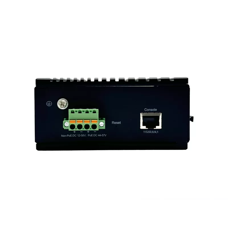 LevelOne 10-Port L2 Plus Managed Gigabit Industrial Switch, 8x 1GbE RJ45, 2x 1/2.5GbE SFP, DIN-Rail, -40°C to 75°C