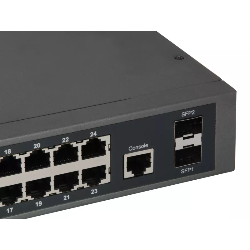 LevelOne GEP-2652 network switch Managed L2 Gigabit Ethernet (10/100/1000) Power over Ethernet (PoE) Grey
