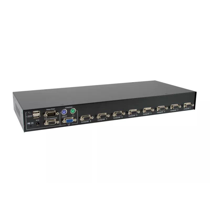LevelOne 8-Port PS/2-USB VGA KVM Switch