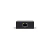LevelOne 1-Port RJ-45 Gigabit PoE Repeater, IEEE 802.3, IEEE 802.3af, IEEE 802.3at, IEEE 802.3u, IEEE 802.3x, Black, 100 m, RoHS, UKCA, CE, 0 - 40 °C, 0 - 90%