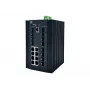 LevelOne 20-Port L2 Plus Managed Industrial Switch, 8 x 1GbE RJ45, 8 x 1GbE SFP, 4 x 1/2.5/10GbE SFP+, DIN-Rail, -40°C to 80°C