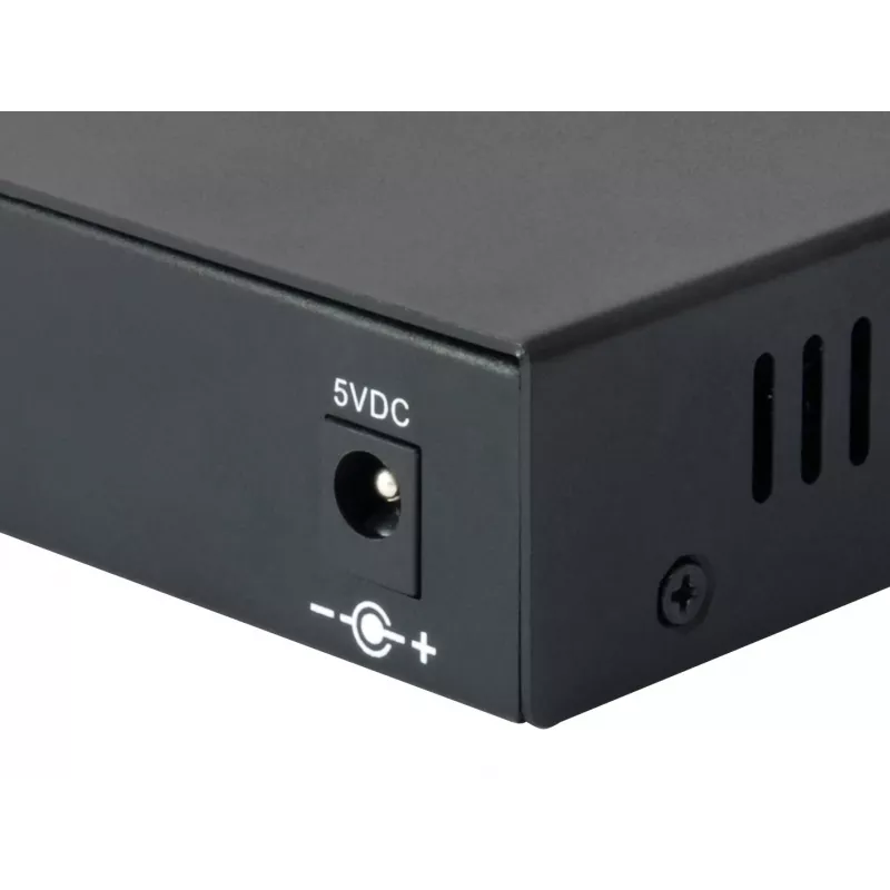 LevelOne GVT-0500 network media converter 10000 Mbit/s Black