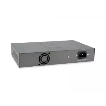 LevelOne GEP-1221 network switch Unmanaged Gigabit Ethernet (10/100/1000) Power over Ethernet (PoE) Black