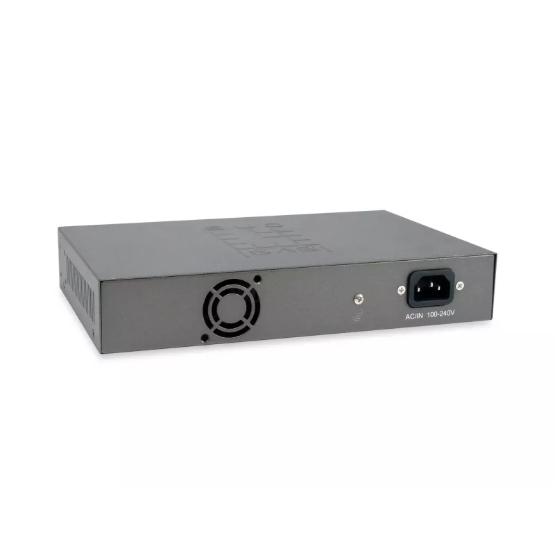 LevelOne GEP-1221 network switch Unmanaged Gigabit Ethernet (10/100/1000) Power over Ethernet (PoE) Black
