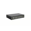 LevelOne Hilbert 8-Port Gigabit PoE Smart Lite Switch, 802.3at/af PoE, 8 PoE Outputs, 112.8W PoE Power Budget