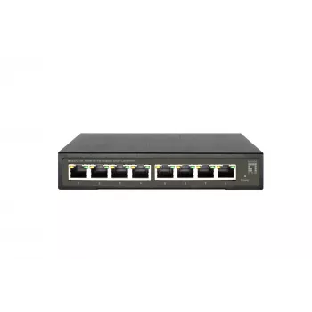 LevelOne Hilbert 8-Port Gigabit Smart Lite Switch, Managed, L2, Gigabit Ethernet (10/100/1000), Full duplex