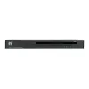 LevelOne 16-Port PS/2-USB VGA KVM Switch, 2048 x 1536 pixels, Rack mounting, 1U, Black