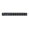 LevelOne 16-Port PS/2-USB VGA KVM Switch, 2048 x 1536 pixels, Rack mounting, 1U, Black