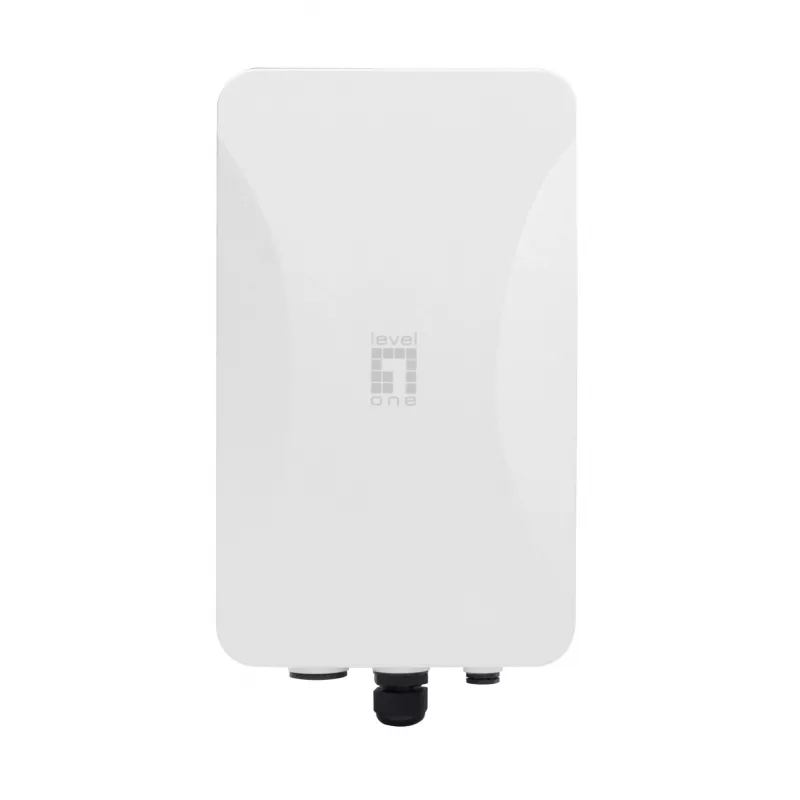 LevelOne AX3000 Dual Band Wi-Fi 6 Outdoor PoE Wireless Access Point, Omni-directional